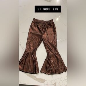 Bailey’s Blossoms toddler girl flares 3T
